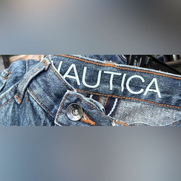 Nautical Boys Blue Jeans Size 14 Excellent Preloved Condition - Picture 4 of 5